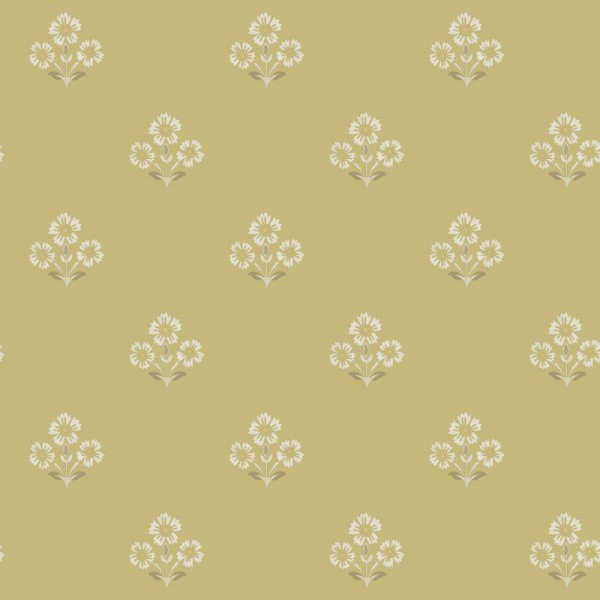 Papel de parede MARGARIDAS OCRE TM91993