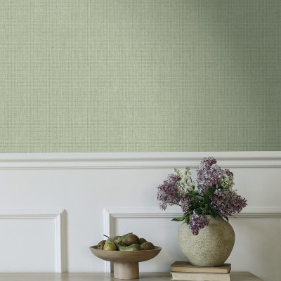 Papel pintado RAFIA VERDE TM92000 2