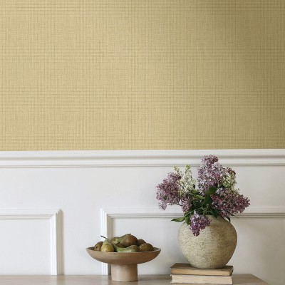 Papel de parede RÁFIA OCRE TM92002 2