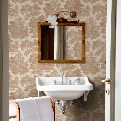 Papel pintado BOTÁNICO VINTAGE MARRÓN TM91972 2