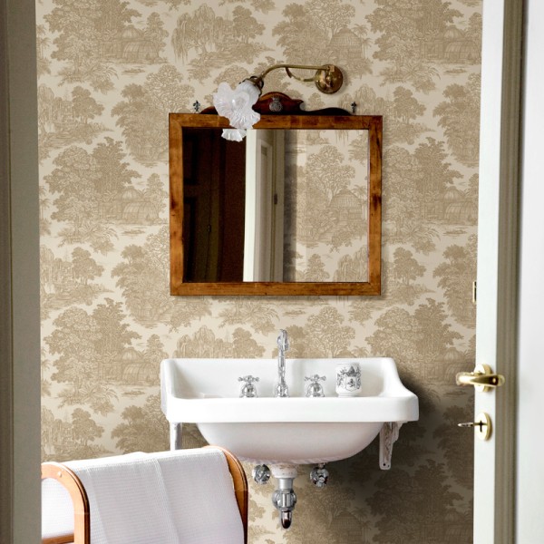 Papel pintado BOTÁNICO VINTAGE BEIGE TM91973