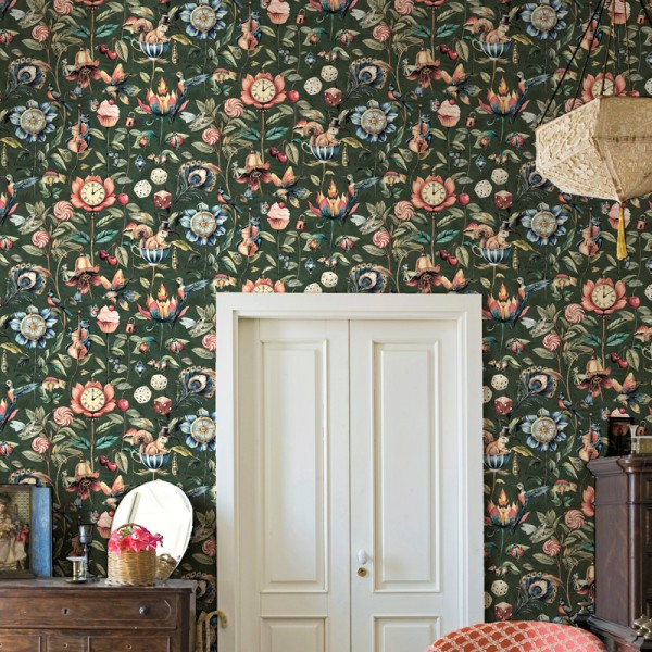 Papel de parede FANTASIA NATUREZA VERDE TM91941