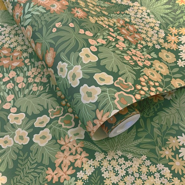 Papel de parede BOTÂNICO VERDE TM91920