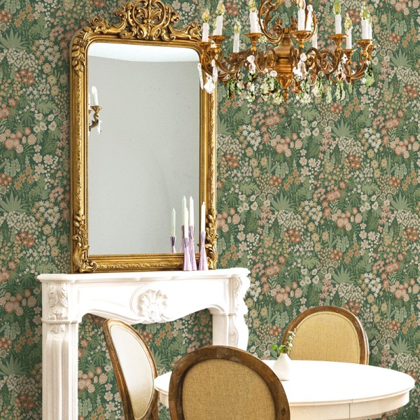 Papel pintado BOTÁNICO VERDE TM91920