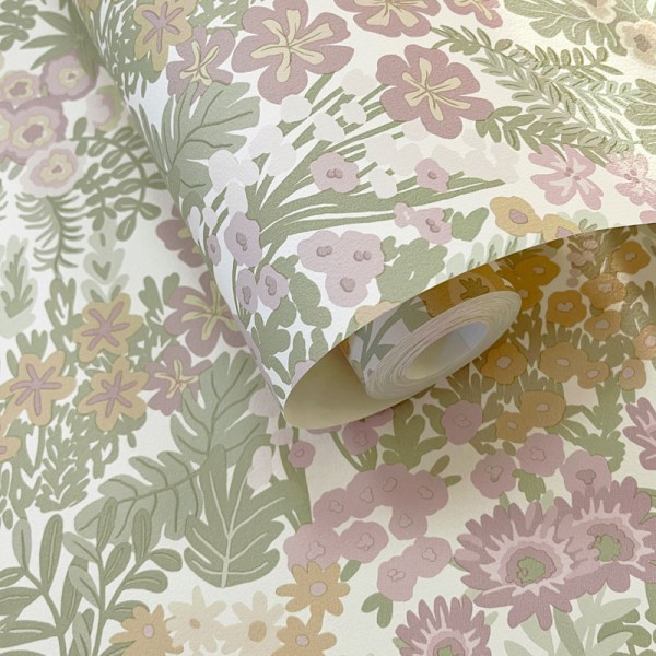 Papel de parede BOTÂNICO LAVANDA TM91923 Papel de parede BOTÂNICO LAVANDA TM91923