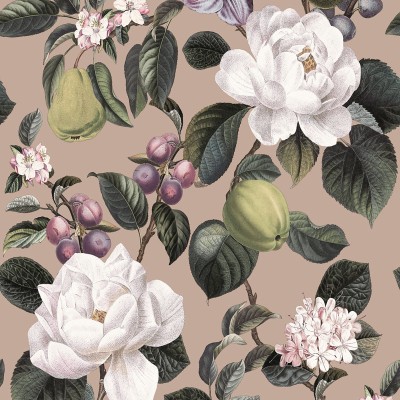 Papel pintado FLORAL ELEGANTE SALMÓN TM91910 Papel pintado FLORAL ELEGANTE SALMÓN TM91910