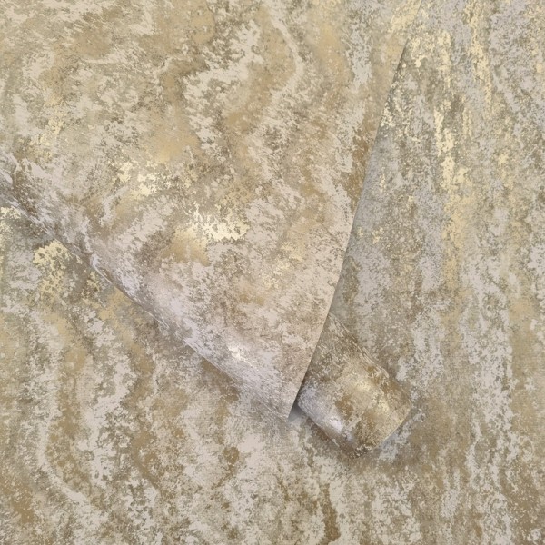 Paper pintat TEXTURA MINERAL TAUPE DAURAT TE66160 Paper pintat TEXTURA MINERAL TAUPE DAURAT TE66160