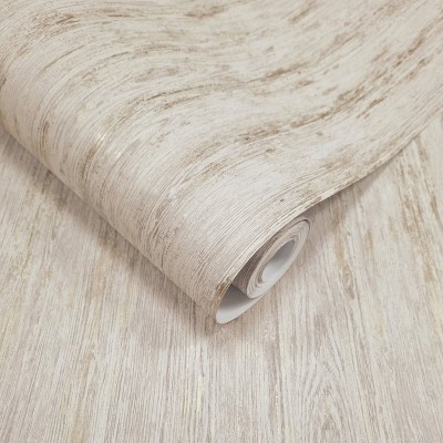 Papel pintado MADERA VINTAGE GRIS Y DORADO TE66152 Papel pintado MADERA VINTAGE GRIS Y DORADO TE66152