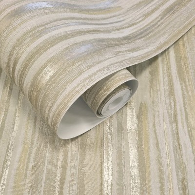 Papel pintado RAYAS ABSTRACTAS TAUPE Y DORADO TE66212 Papel pintado RAYAS ABSTRACTAS TAUPE Y DORADO TE66212