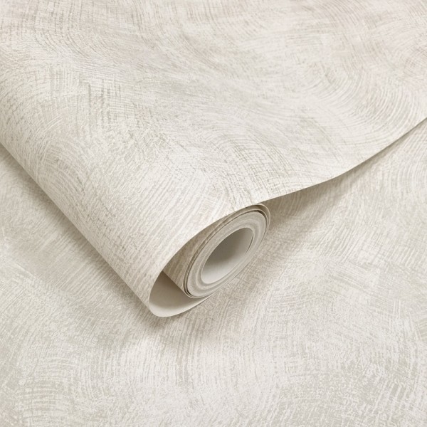 Papel de parede PÁTINA SEMI-CIRCULAR BRANCO CREME PÉROLA TE66170
