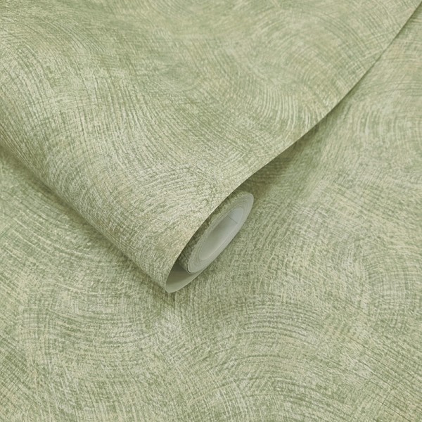 Papel de parede PÁTINA SEMI-CIRCULAR VERDE E DOURADO TE66172