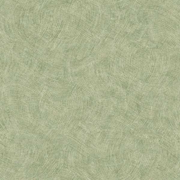 Papel pintado PATINA SEMICIRCULAR VERDE Y DORADO TE66172