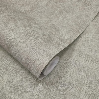 Papel pintado PATINA SEMICIRCULAR GRIS Y DORADO TE66173 Papel pintado PATINA SEMICIRCULAR GRIS Y DORADO TE66173