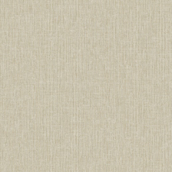 Papel de parede RÁFIA TRANÇADA CINZA E DOURADA TE66134