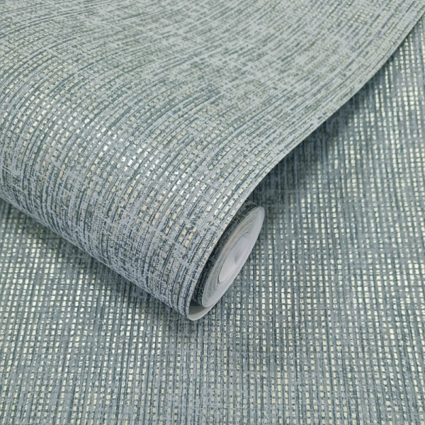 Paper pintat RAFFIA TRENADA BLAU I DAURAT TE66132 Paper pintat RAFFIA TRENADA BLAU I DAURAT TE66132