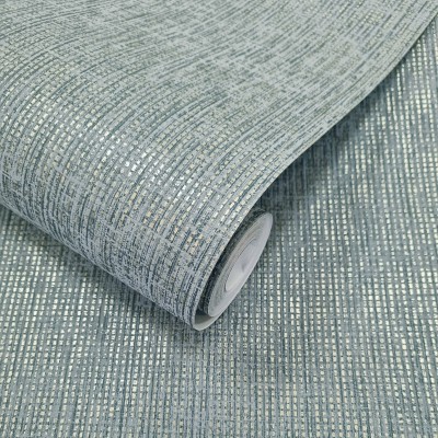 Paper pintat RAFFIA TRENADA BLAU I DAURAT TE66132 Paper pintat RAFFIA TRENADA BLAU I DAURAT TE66132