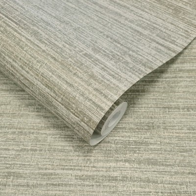 Papel de parede TEXTURA HORIZONTAL TAUPE E DOURADO TE66201