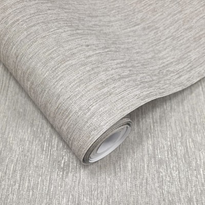 Papel pintado EFECTO LINO GRIS Y DORADO TE66142 Papel pintado EFECTO LINO GRIS Y DORADO TE66142