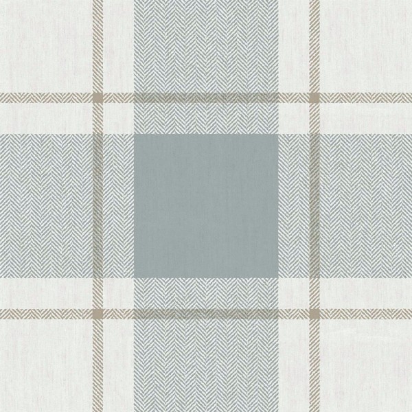 Paper pintat QUADRES ESCOCESSOS CHEVRON BLAU 38406
