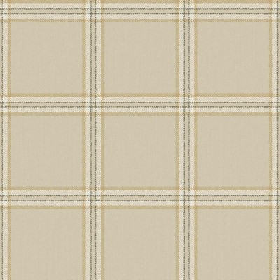 Papel pintado CUADROS TARTÁN COTTAGE BEIGE OCRE 38413