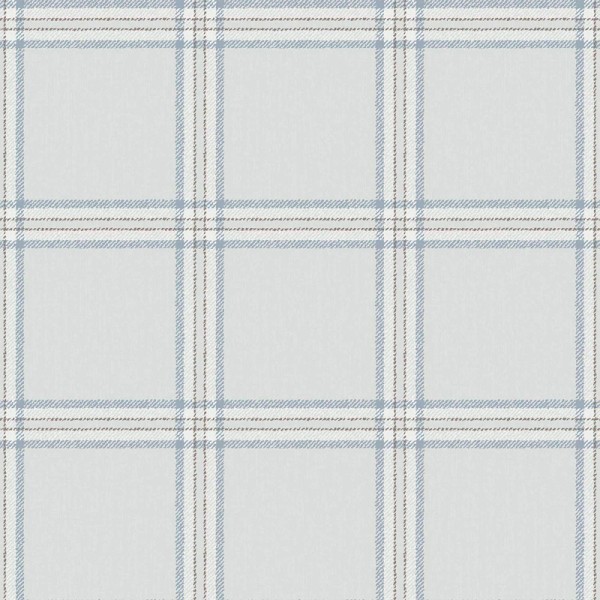 Paper pintat QUADRES TARTAN COTTAGE BLAU 38415
