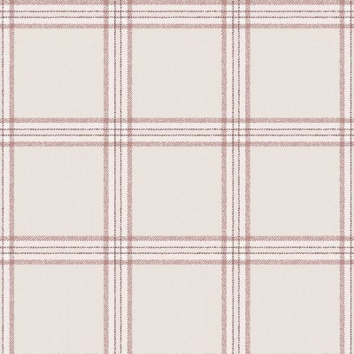 Papel pintado CUADROS TARTÁN COTTAGE ROSA 38414