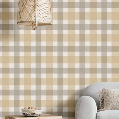 Paper pintat QUADRES RÚSTICS BEIGE 38422 2