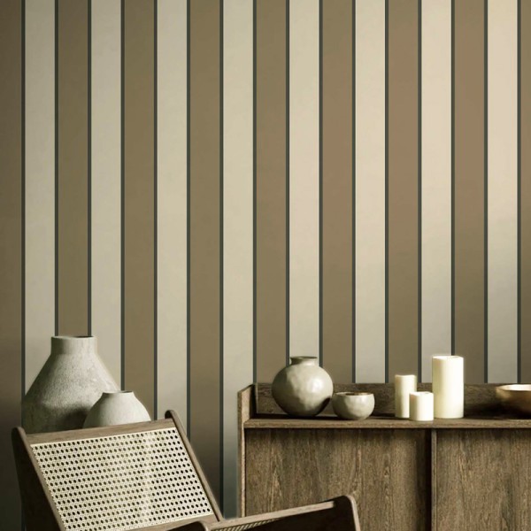 Paper pintat RATLLES CLÀSSIQUES MARRÓ 38469