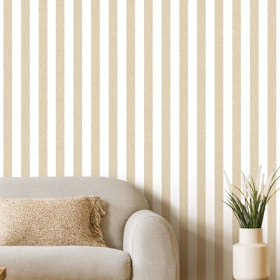 Paper pintat RATLLES VINILIC BEIGE I BLANC 38436 2