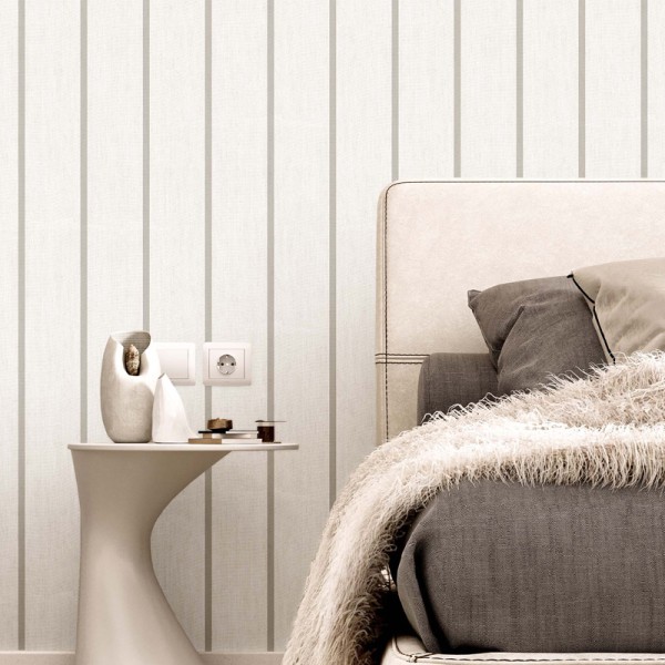 Papel de parede RISCAS MODERNAS CINZA 38461