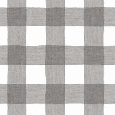 Paper pintat VICHY VINILIC GRIS FOSC I BLANC 38433