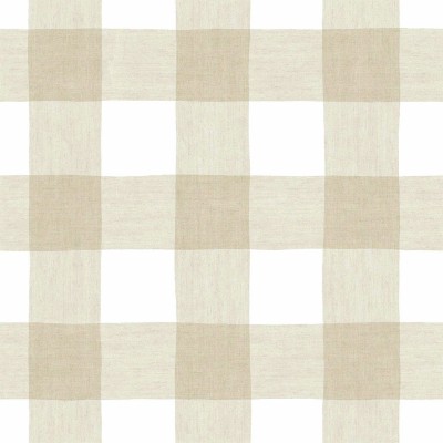 Paper pintat VICHY VINILIC BEIGE I BLANC 38432