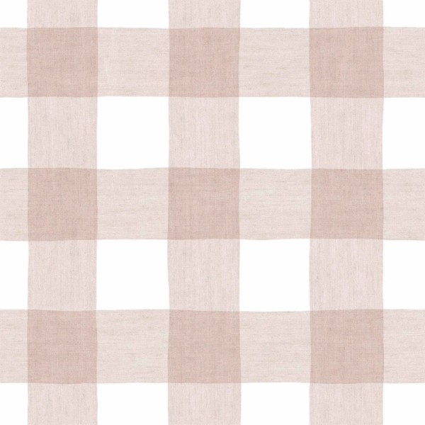 Papel de parede VICHY VINILICO ROSA E BRANCO 38434