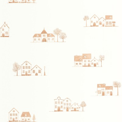 Papel de parede VILA INFANTIL MARROM OUTD_20084_83_03