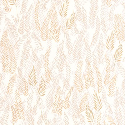Papel de parede INFANTIL FOLHAS LARANJA E MARROM OUTD_20079_75_15