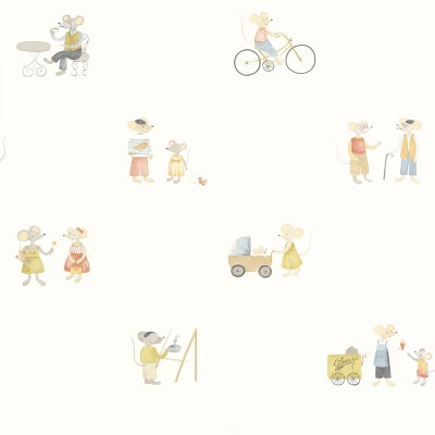 Papel pintado RATONCITOS INFANTIL OUTD_20087_87_07