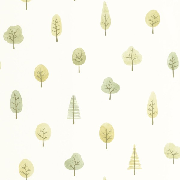 Papel pintat INFANTIL NÒRDIC ARBRES VERDS OUTD_20086_74_10