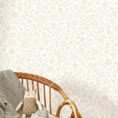 Papel de parede INFANTIL FLORAL BEGE OUTD_20083_13_13