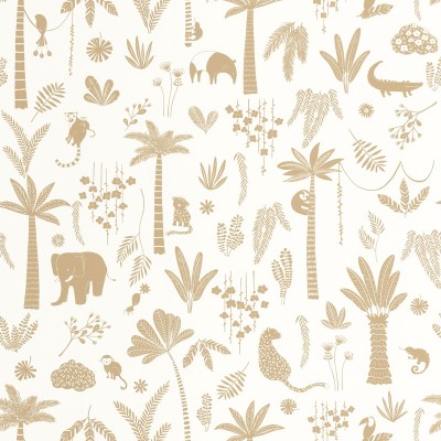 Papel de parede INFANTIL SELVA MARROM OUTD_20076_26_06