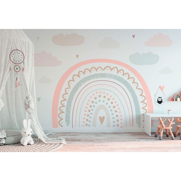 Mural Infantil Arc de Sant Martí Bohemi ANIM683 Mural Infantil Arc de Sant Martí Bohemi ANIM683