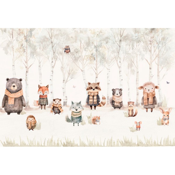 Mural Infantil Benvinguts al Bosc ANIM687