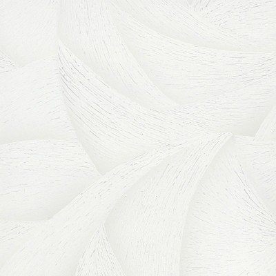 Paper pintat ESPIRAL 3D BLANC I PLATEJAT 35503