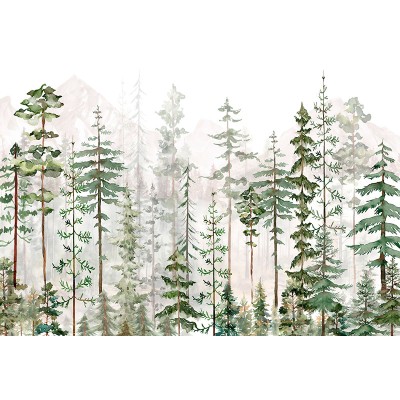 Mural Infantil Bosque Frondoso ANIM693