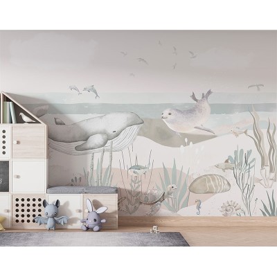 Mural Infantil Brisa Marinha ANIM695 2