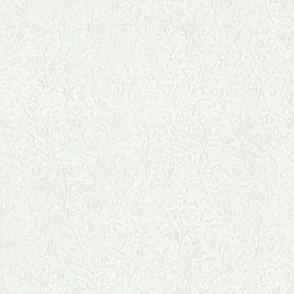 Papel de parede COM RELEVO FLORAL BRANCO PÉROLA 35530
