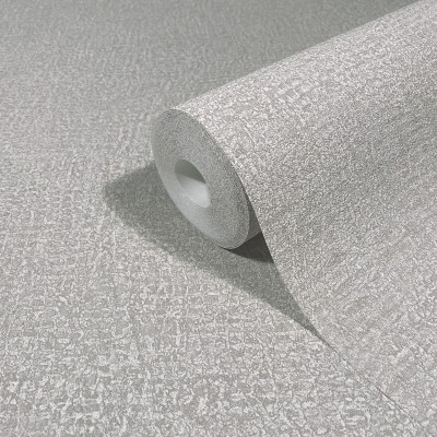 Papel pintado TEXTURA RÚSTICA MARRÓN Y PLATEADO 35518