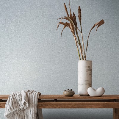 Papel de parede TEXTURA RÚSTICA AZUL E DOURADO 35519