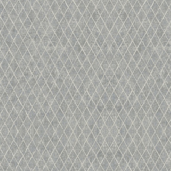 Papel pintado TEXTURA DIAMANTE GRIS PLATEADO 35538