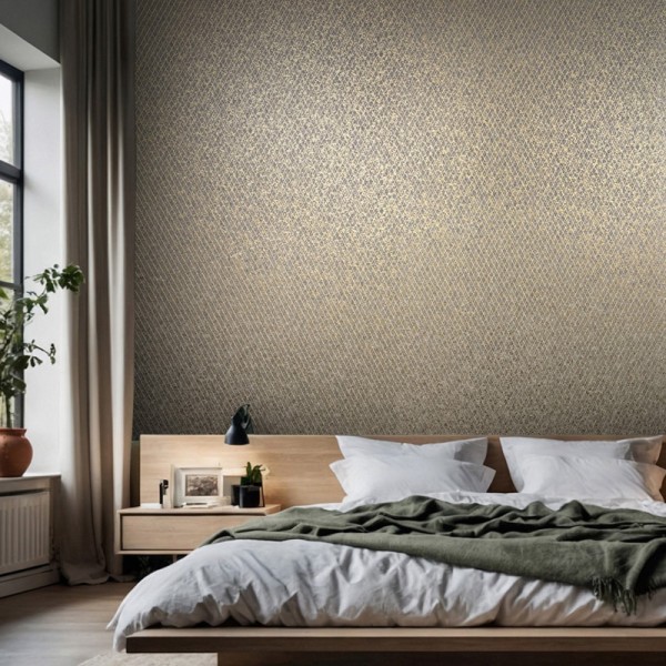 Paper pintat TEXTURA DIAMANT DAURAT I GRIS 35540 Paper pintat TEXTURA DIAMANT DAURAT I GRIS 35540
