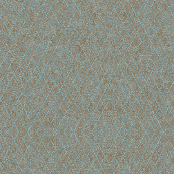 Papel de parede TEXTURA DIAMANTE AZUL E MARROM 35539